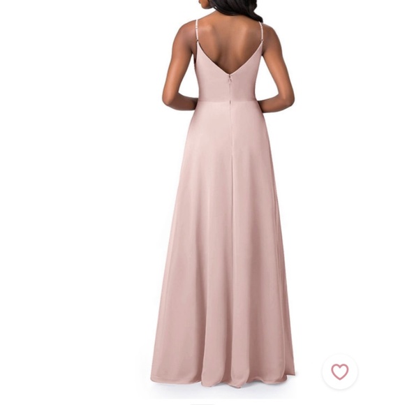 NEW Azazie Bridesmaid dress - size 6 dusty rose - Picture 4 of 4